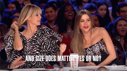 And Size Does Matter Yes Or No Sofia Vergara GIF