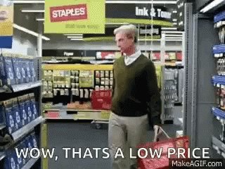 Shopping Wow GIF