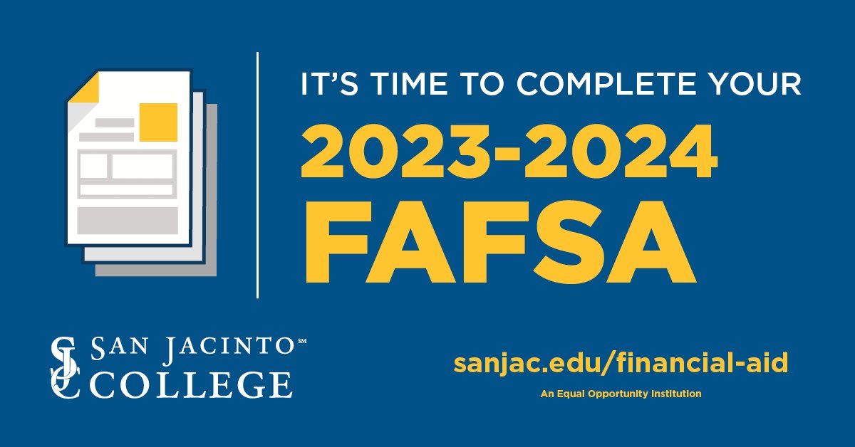 San Jacinto College on Twitter "San Jac's school code is 003609! 