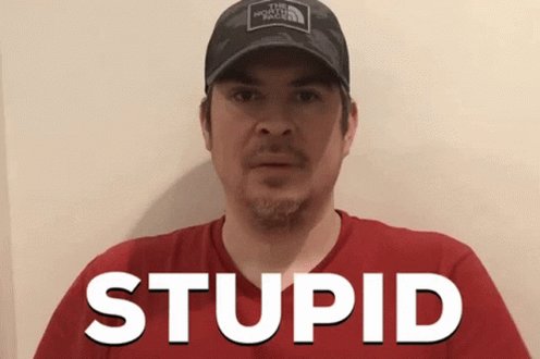 Stupid People Stupidity GIF