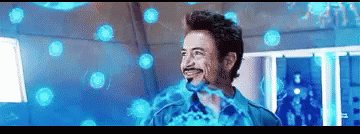 Smile Iron Man3 GIF