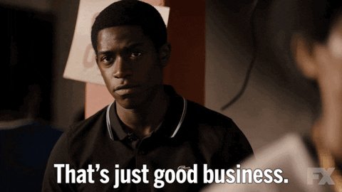 Damson Idris Business GIF b...