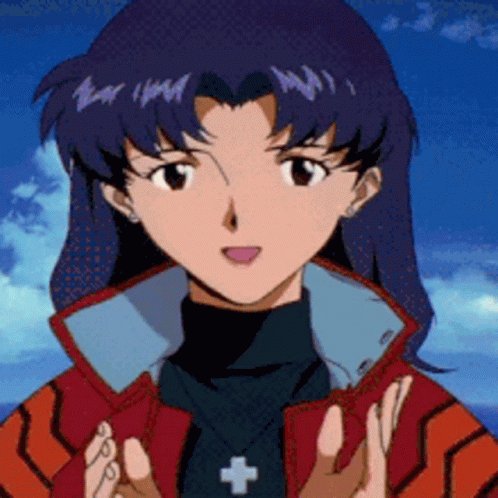 Evangelion Parabéns GIF