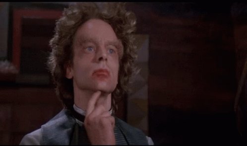  This guy is an absolute horror legend     Happy birthday Brad dourif  