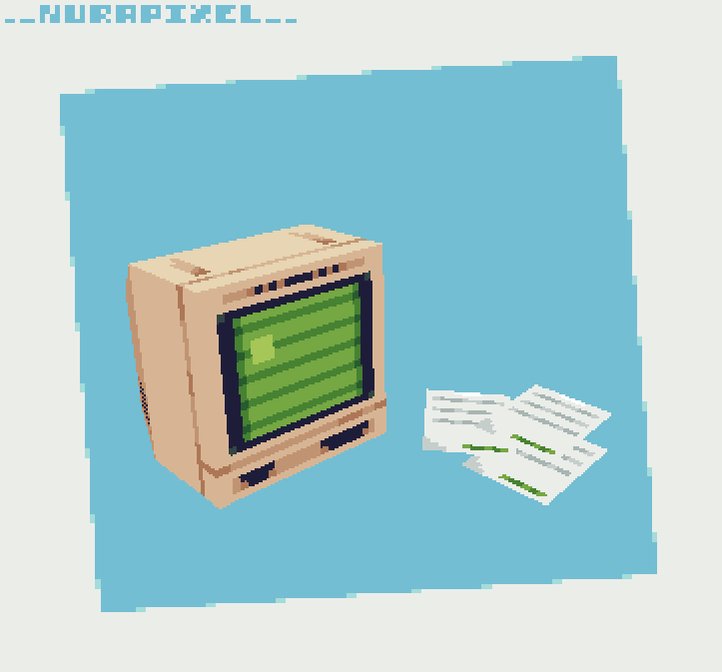 nura-on-twitter-here-is-my-low-poly-pixel-art-pc-monitor-model-made