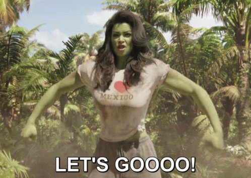 She Hulk Lets Go Lg GIF