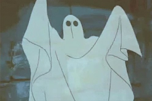 Cartoon Ghost GIF