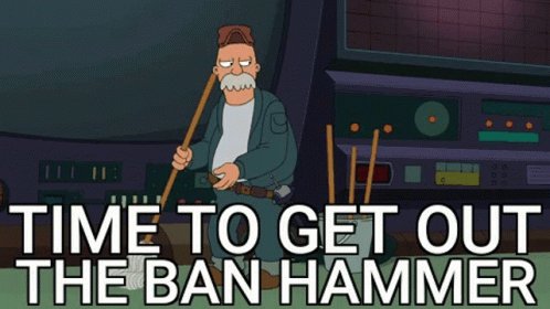 Ban Hammer GIF