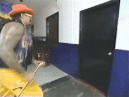 God Father Kick Door GIF