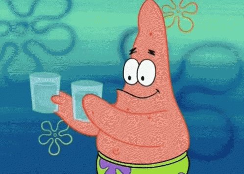 Patrick Binoculars GIF
