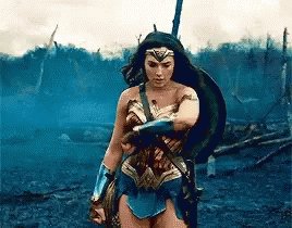 Wonder Woman Cuffs GIF