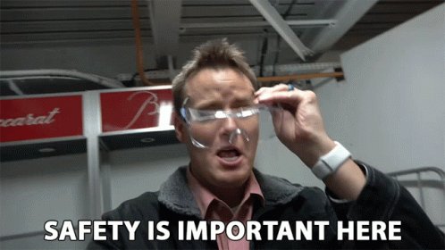 Safety Is Important Here Safety GIF