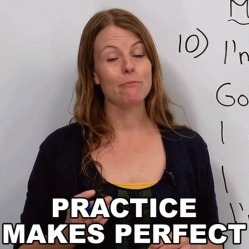 Practice Makes Perfect Emma GIF