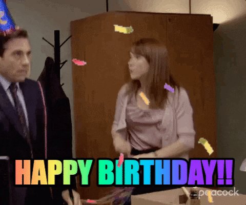  Happy Birthday Matty! Hope it s a great one! 