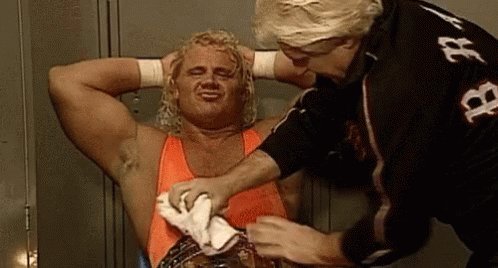 Is there anything better than the perfect plex..happy birthday Curt Hennig!! 