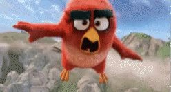 Angry Birds Flying GIF