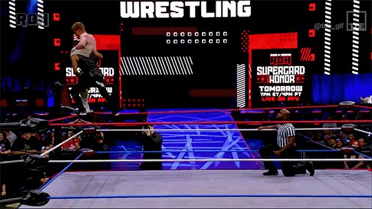 雪崩式スパニッシュフライを二人で着地しちゃうｗ 