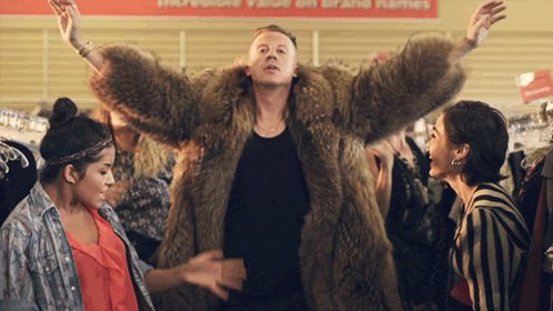 Macklemore coat shop