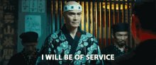I Will Be Of Service Mark D...