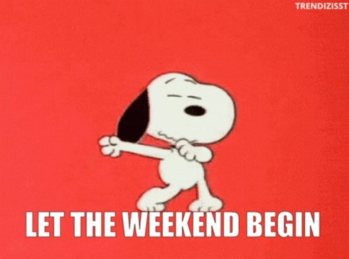 Weekend Friday Feeling GIF