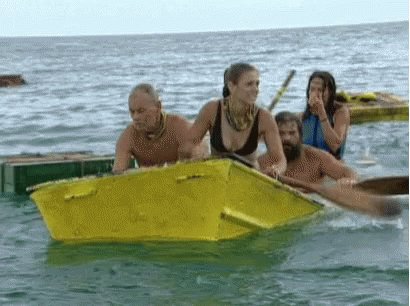 Rowboat Sinking GIF