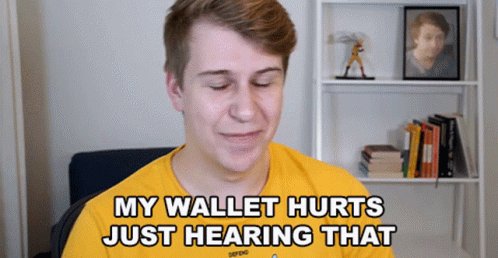 My Wallet Hurts Just Hearin...