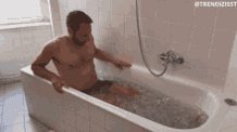 Bath Ice Cubes GIF