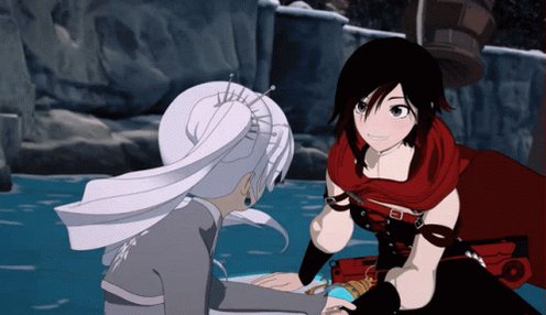 Rwby Ruby Rose Rwby Weiss S...