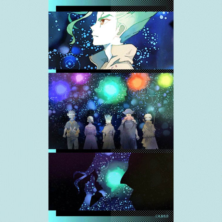 ドクターストーン五知将】Dr.STONE アニメイトカフェ コロッタ CoLotta