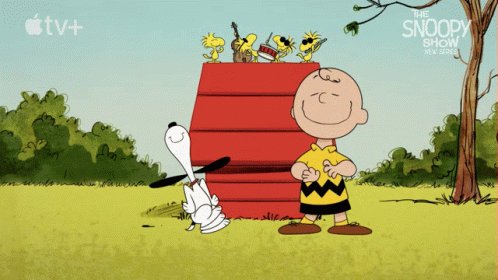 Dancing Charlie Brown GIF