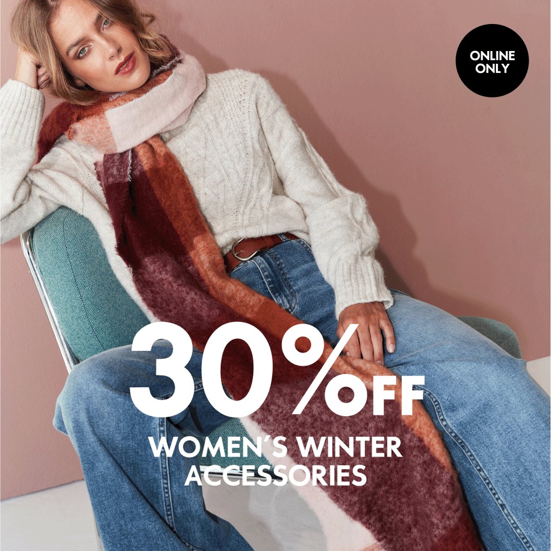 Woolworths SA on Twitter "Get 30 off new women’s winter accessories