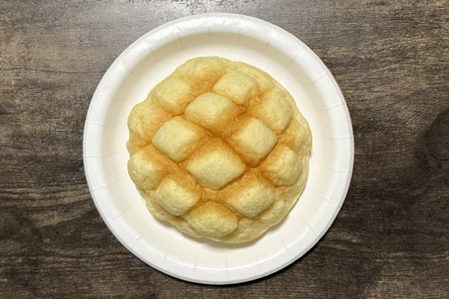 セブンイレブンのメロンパン！網目の個体差を記録したら『鼓動』していたw