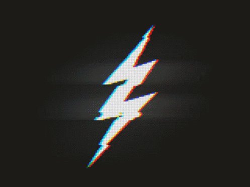 Lightning Glitch GIF