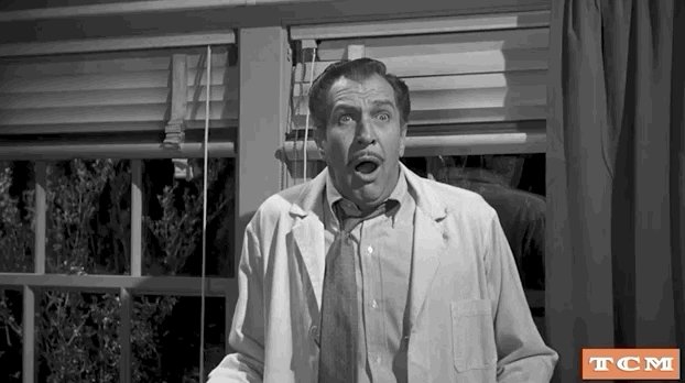 Screaming Vincent Price GIF...