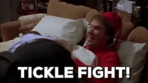 Tickling Will Ferrell GIF b...