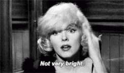 Marilyn Monroe Not Very Bri...
