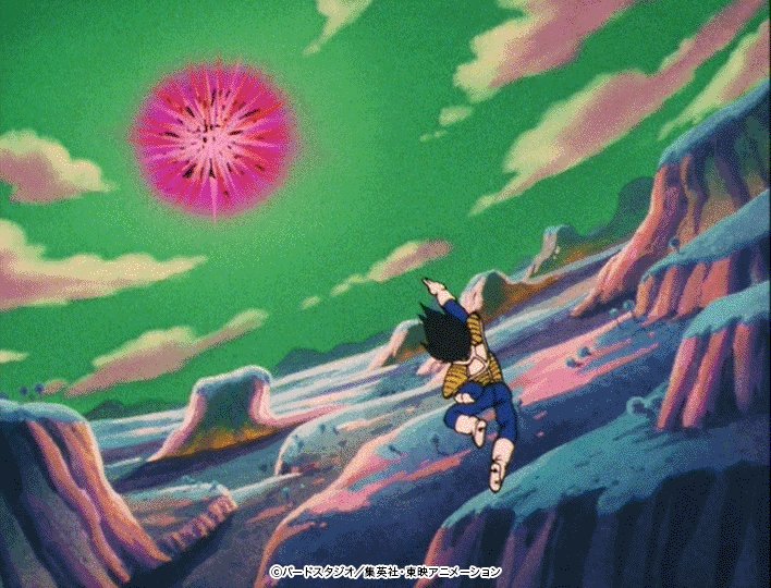 k*8様 ドラゴンボールZ アニメ原画動画 PC「ドラゴンボールZ Xキーパーズ」 ／キャラクター紹介動画