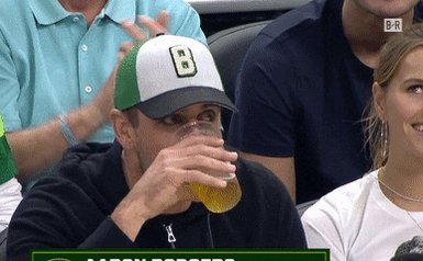 kramer chugging beer gif