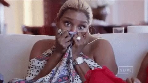 So years later someone told me I could find them on my phone. So I became obsessed with Queen NENE GIFS