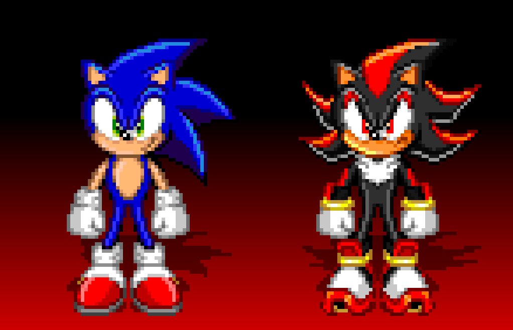 BlueBlur - COMMISSIONS OPEN on X: Redid my STC Sonic sprites and added  Super Sonic. #SRB2 #SonicTheHedgehog  / X