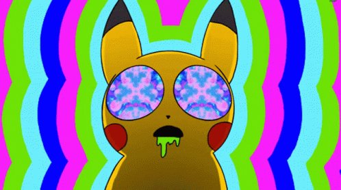 Pikachu Drool GIF