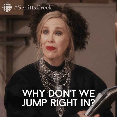 get going schitts creek GIF...