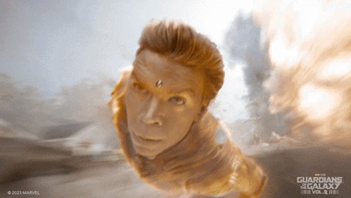 Flying Adam Warlock GIF