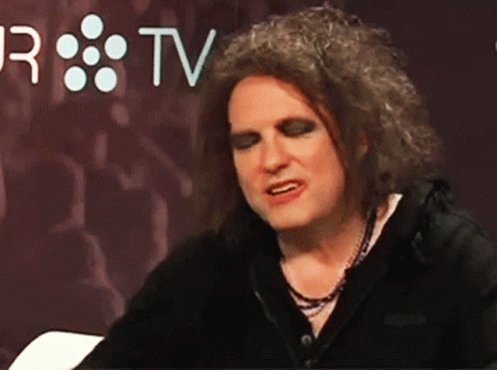 Robert Smith The Cure GIF