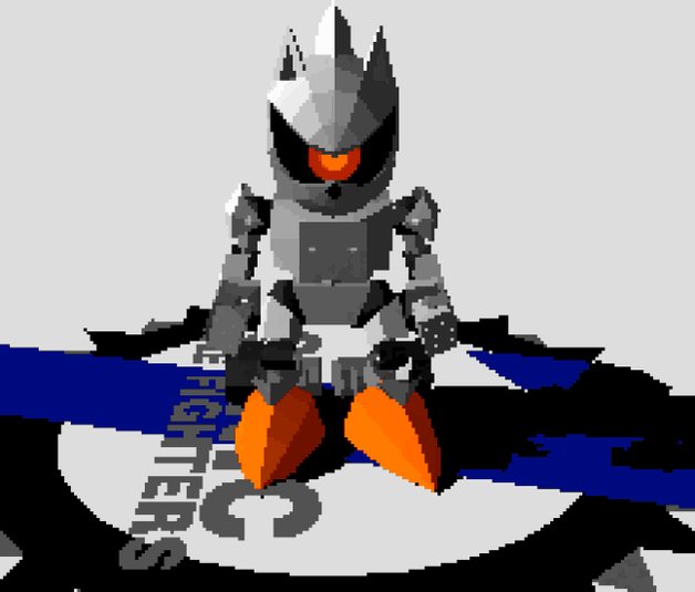 MEGA _F0X on X: Just finished my model of Mecha Sonic Mk.1 in the Fighters  style! HUGE thanks to @TiniestTurtles for providing the Character Select  map (aswell for the camera spin), providing