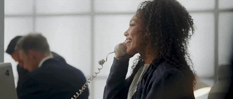 Phone Call Halloween GIF by...