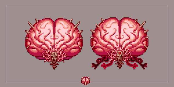 Brain of Cthulhu in Terraria