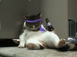 よっぱらい　酔った　酔っ払い　酔っぱらい GIF