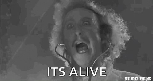 Frankenstein Its Alive GIF