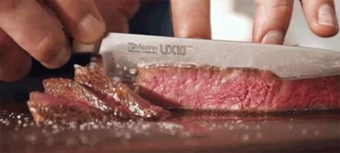 Rare Steak GIF